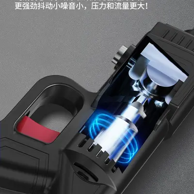 充电式高压洗车水枪 家用强力增压锂电洗车机 便携式浇花清洁神器