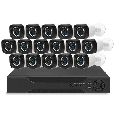 AHD CCTV surveillance set, 4/8/16 channel, high resolution, night vision