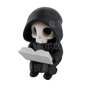 Q Versiyon Ölüm Meleği Figürü, Halloween 3D Baskı Oyuncak - 6