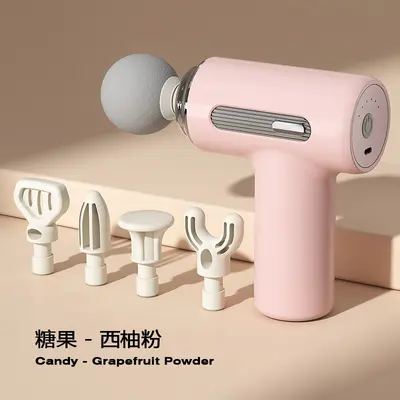Adjustable Mini Neck Fascia Gun, Rechargeable Professional Massager - 11