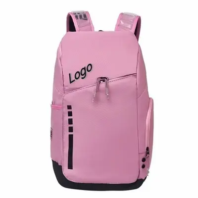 Elite Basketball Rucksack mit Luftpolster, Doppel-Schulterriemen, Luftkissen-Rucksack, Lastverteilung, großes Fassungsvermögen, Schülerrucksack, Reise-, Pendel- und Bergsteiger-Rucksack - 12