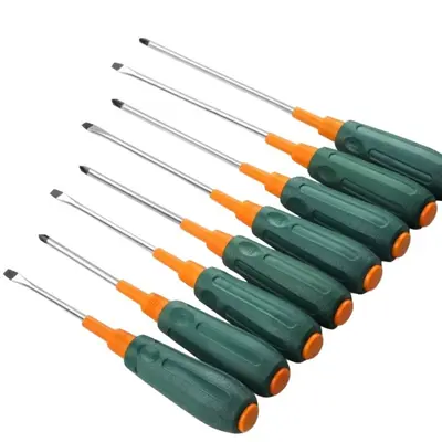 Magnetic Phillips and flathead screwdriver, non-slip