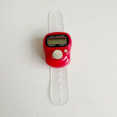 Digitaler Haushaltszähler, LED-Zähler, Fingerring-Zähler mit Knopf - 13