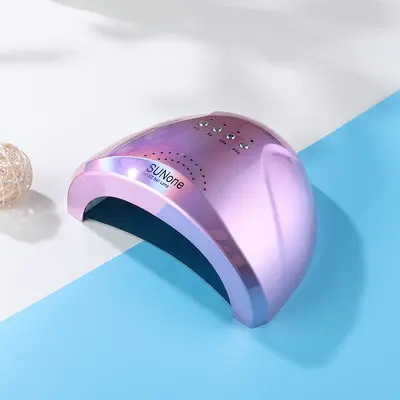 48W smart LED nail lamp auto sensor gel polish curing light - 4