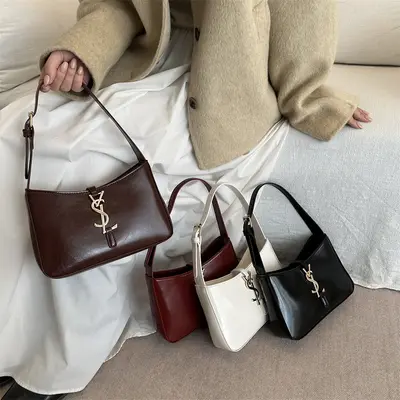 French-Style Light Luxury Small Square Handbag, Women's Shoulder Bag