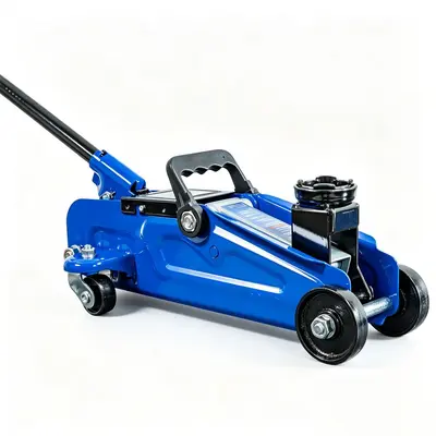 Kecheng 2 t liegender hydraulischer Wagenheber, Bordwagenheber für Kleinwagen und PKW, Reifenwechsel-Werkzeug-Wagenheber