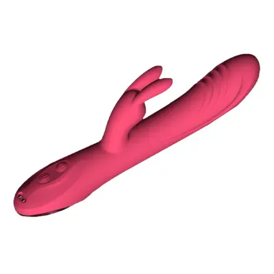 Lautloser Doppelvibrator mit Magnetladung, G-Punkt-Massagegerät für Frauen