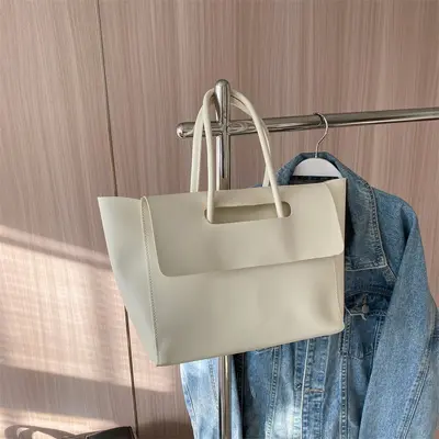 Women's Large Capacity Korean Style Underarm Tote Bag 2024 - 11