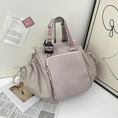 Cross-border bestselling 290 nylon fabric women's bag 2026 Korean version new large capacity shoulder bag travel bag mother bag - 12