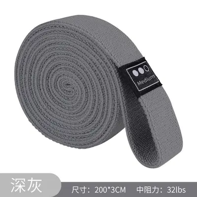 Widerstandsband 200 x 3 cm, Po-Trainingsring, elastisch - 11