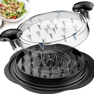 Manual Chicken Shredder, Meat and Vegetable Separator Kitchen Tool - 7