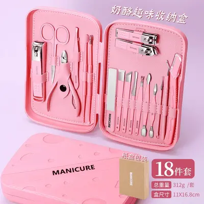 German nail care set, slant cut, professional, boxed - 7