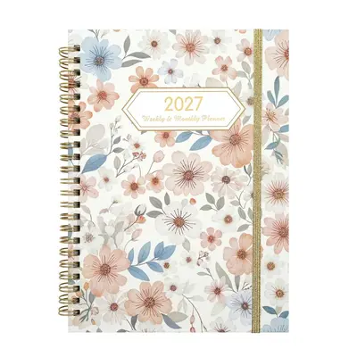 2027 A5 Spiral Weekly Planner Notebook, English Version - 10