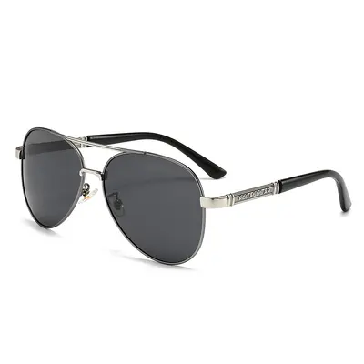Metal Frame Polarized Photochromic Driving Sunglasses for Men - 6