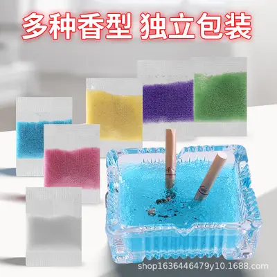 Wasserlösliche Beutel-Reinigungspaste für Asche und Rauch