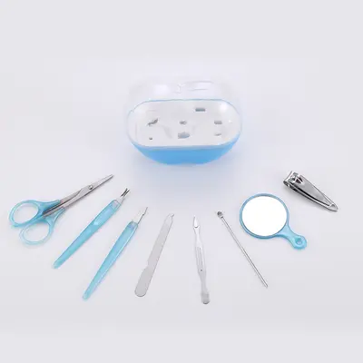 Nagelpflege-Set mit Maniküre-Werkzeugen, Apfel-Design - 4