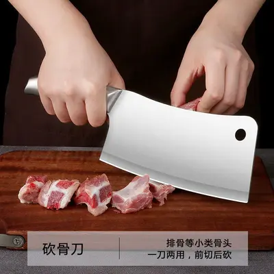 Yangjiang Stainless Steel Chef Knife for Meat, Bone and Slicing