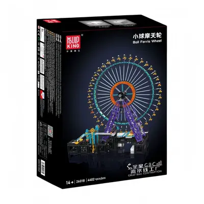 宇星26002-18GBC流水线小球工厂彩虹台阶儿童DIY拼装积木玩具跨境 - 13