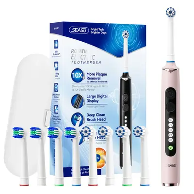 Saijia Rotating Rechargeable Electric Toothbrush, 2026 Model, for Adults - 11