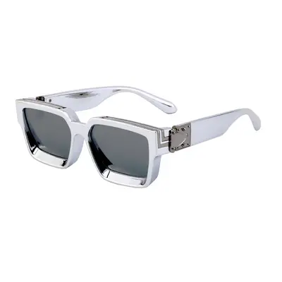 Millionär-Stil Herren-Sonnenbrille mit UV-Schutz - 12