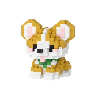 Lego Compatible Cat and Dog Building Block Set, Educational for Kids - 6