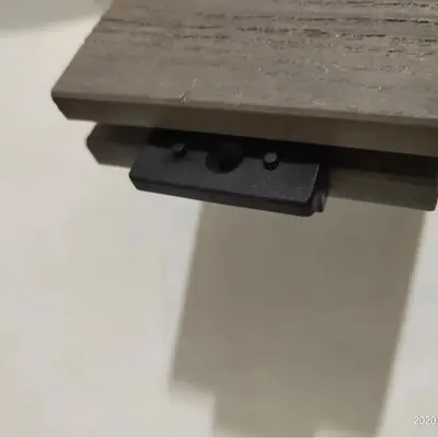 WPC-Terrassendielen-Clip 6 mm PE Verbindungselement für Outdoor