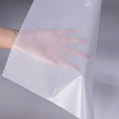 Halbdurchsichtiges Pergamentpapier, feuchtigkeitsbeständiges, farbechtes und fettbeständiges Verpackungspapier, Auskleidung für Fachteiler in Kleidungsgeschenkboxen, papierbeschichtetes Pergamentpapier - 4