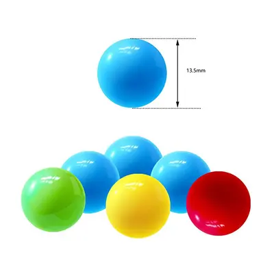 Hippo Desktop Bead Ball Refill Pack, Yellow and Red Beads, 21 Pcs