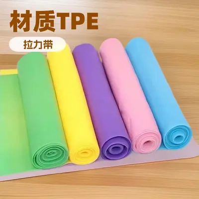 TPE yoga resistance bands, fitness equipment - 10