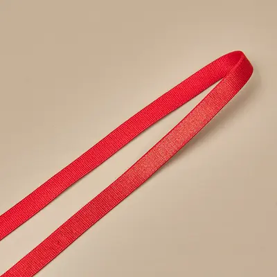 Parlak Elastik Polyester Dokuma Askı Bandı 0,6-1,5 cm, İç Çamaşırı Sutyen Bandı - 9