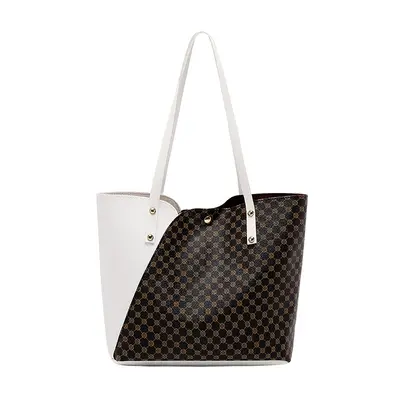 Moda Kadın Tote Çanta, Omuz ve Alışveriş Çantası - 5
