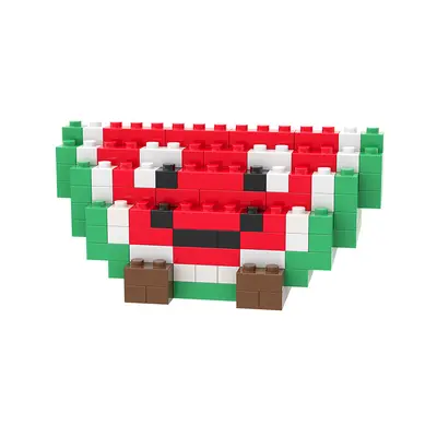 Micro Particle Fruit Series Children's Educational Assembly Building Block Toys, Factory Stock, Street Stall, Primary School Student Gift, Wholesale