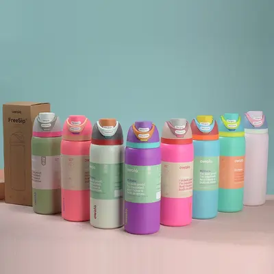 Owala 32oz Vakumlu Spor Matarası, 304 Paslanmaz Çelik Termos, Taşıma Kulplu - 2