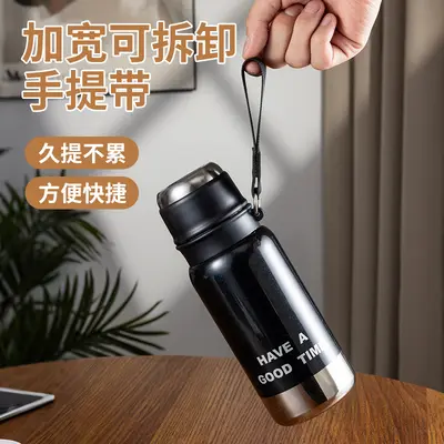 316 Student Insulated Cup with Dual Lid and Tea Infuser - 5