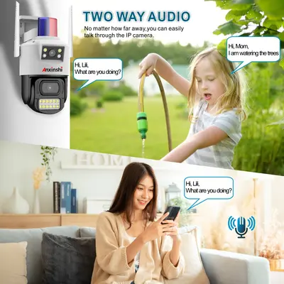 Smart Home Netzwerkkamera Wifi/4G Wireless Wasserdicht Nachtsicht CCTV Sicherheitskamera V380 - 4