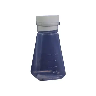 Durchsichtiges Drosophila-Glasröhrchen mit Schaumstoffstopfen, 24*95