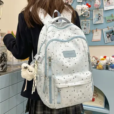 High School and College Backpack Set, 3-Piece, Large Capacity, Lightweight - 8