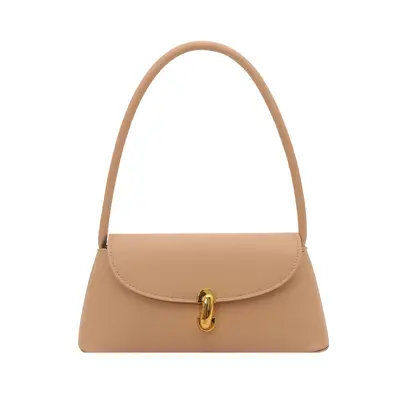 Retro Damen-Achseltasche mit Struktur, kleines quadratisches Modell - 5