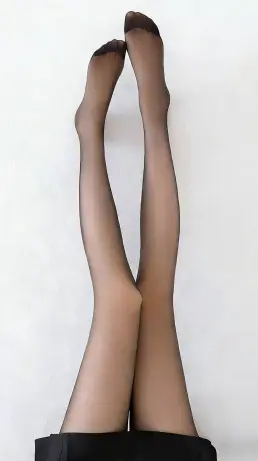Thin Spring-Summer Hyaluronic Acid Sheen Base Stockings, Pineapple Pattern Women's Tights - 8