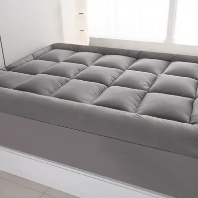 Thickened Soft Solid Color Mattress Pad for Dormitory and Bedroom