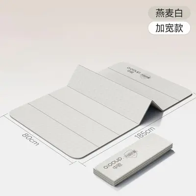 Foldable Yoga Mat, Anti-Slip and Shock-Absorbing, Thick and Wide - 10