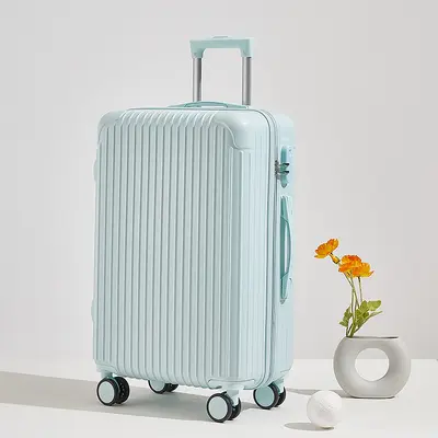 20 and 24 inch Combination Lock Trolley Suitcase, Large Capacity - 8