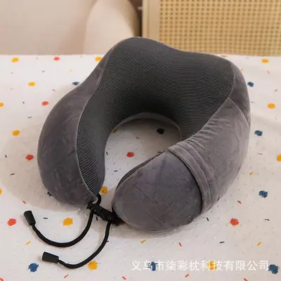 U şeklinde yastık boyun yastığı hafızalı köpük uçak boyun yastığı şekerleme yastığı öğrenci seyahat uyku u şeklinde yastık servikal omurga - 8