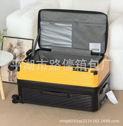 新款一九侧开行李箱女大容量出口旅行箱男拉杆皮箱子源头工厂批发 - 10