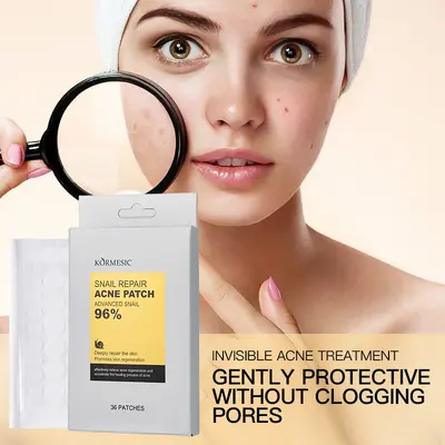 KORMESIC Full English Acne Patch Light Acne Spot Patch Daily Concealing Acne Patch Cross-Border Manufacturer Wholesale - 2