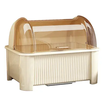 Tableware storage box with lid, dustproof, large - 5