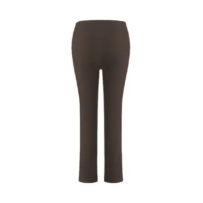 Kadın yoga taytı micro flare yüksek bel hızlı kuruyan 7/8 uzunluk