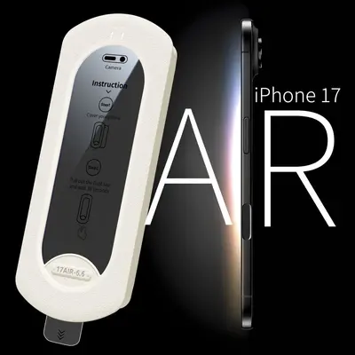 Apple 18 Pro Max toz giderme bölmesi, iPhone 17 Pro Max tozsuz bölme 17 temperli cam tam ekran anti-casus telefon filmi için uygundur.