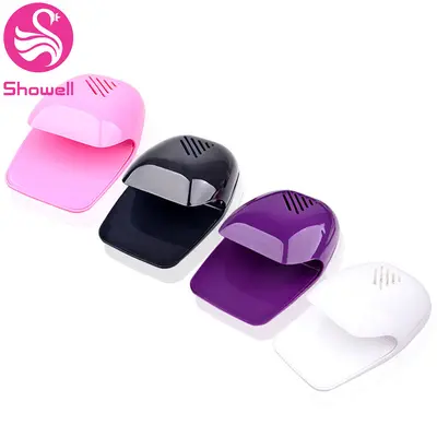 Mini manicure press air dryer for nail polish