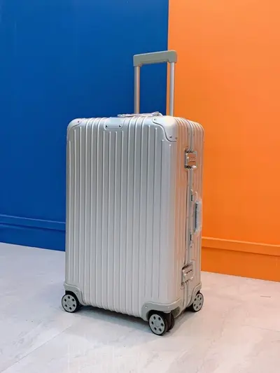 Rimowa Original Serisi Alüminyum-Magnezyum Alaşımlı Bavul Sürükleme Çantası Premium Hassas İşçilik Kabin Bavulu